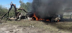 Під час обстрілу міста Златопіль поліцейські врятували дитину