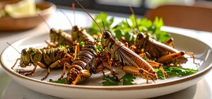 Саранча из Запорожья на тарелке в Днепре: как повара превращают ее в 