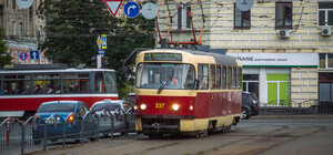 У районі Харківського вокзалу до вересня обмежать рух транспорту, трамваї змінюють маршрут