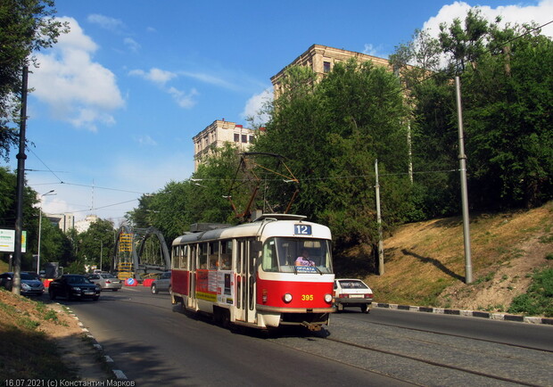 Трамвай №12 тимчасово не курсуватиме. 