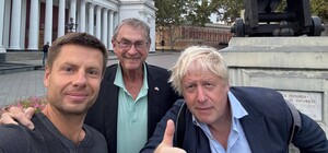 Одессу впервые посетил экс-премьер-министр Великобритании Борис Джонсон