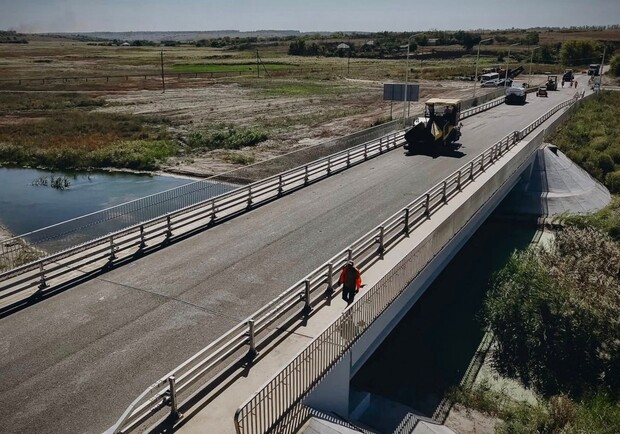 В Харьковской области восстановили еще один мост. 