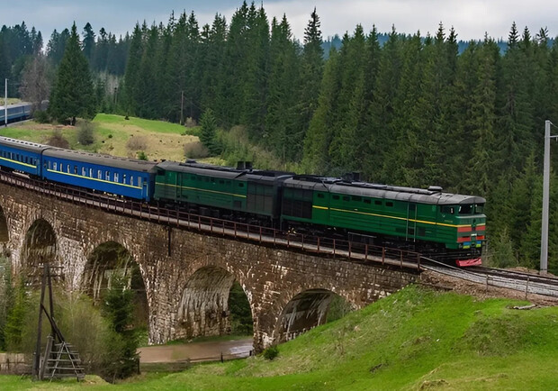Поезд из Харькова в Карпаты временно изменит маршрут. 
