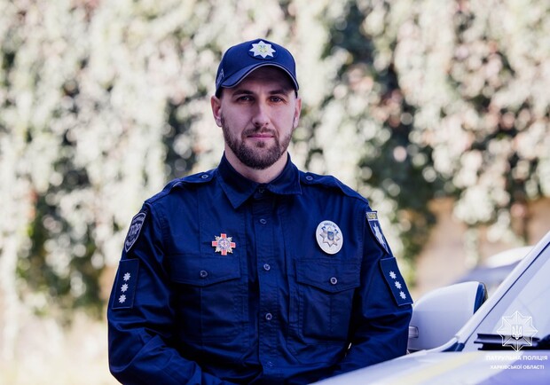 Патрульный из Харькова стал лауреатом Всеукраинской акции "Герой-спасатель года". 