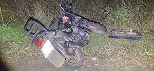 Под Харьковом 12-летний подросток на мотоцикле попал в ДТП