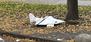 Обломки БпЛА посреди улиц: последствия дневной атаки на Одессу и Одесчину