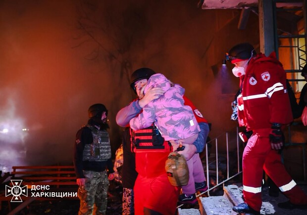 Удар дронами по Харькову в ночь на 19 ноября: 36 раненых, в том числе двое детей 