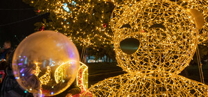 Магія серед темряви: ILLUMINARIUM повертається на ВДНГ з казковими світловими інсталяціями