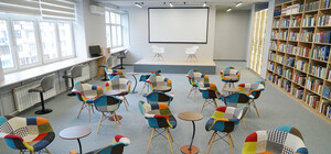 В Киеве в Гринченковском университете открыли обновленную безбарьерную библиотеку