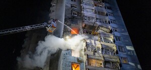 В Запорожье во время атаки РФ погиб переселенец и две собаки: жена в больнице