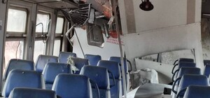 Российский дрон ударил по электричке под Харьковом: погиб человек, есть пострадавшие