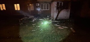 В Одессе дрон попал в многоэтажку, ранен