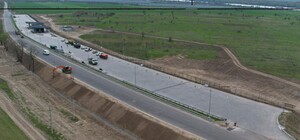 Возле пункта пропуска Рени в Одесской области строят современную площадку для разгрузки международной трассы