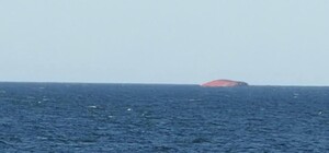 Возле Одессы в Черном море затонуло иностранное судно