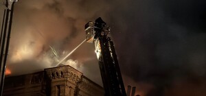У Запоріжжі згорів найстаріший корпус ЗНУ: історичній будівлі було понад 120 років