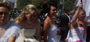 Улицы Запорожья заполонят невесты – бывшие и будущие 