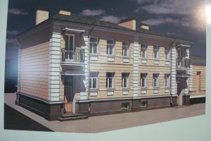 Новое здание будет красоваться на месте уже существующего одноэтажного строения. Фото с сайта Харьковского горсовета.