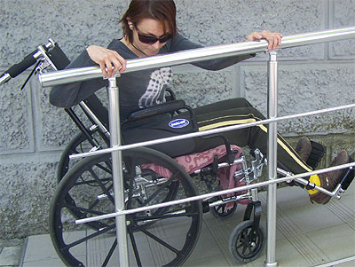 В Харькове не могут предоставить даже минимальные удобства инвалидам. Фото cnlnews.tv.