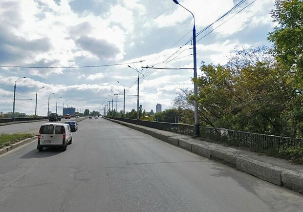 Кадр из Яндекс панорама. Путепровод на проспекте 50-летия СССР реконструируют. 