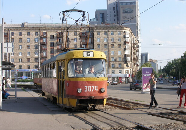 Фото "В Городе". Два трамвая Харькова меняет свой маршрут. Временно. 