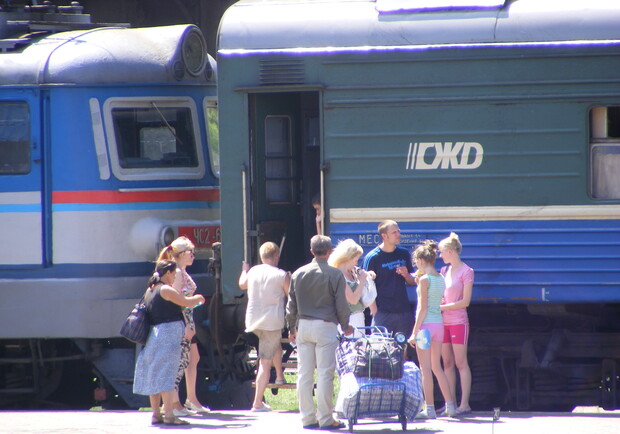 Фото kp.ua. ЮЖД пустила новый скоростной поезд. 