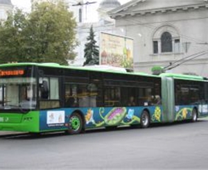Фото пресс-службы горсовета. Целый день троллейбус №34 будет ездить по измененному маршруту. 