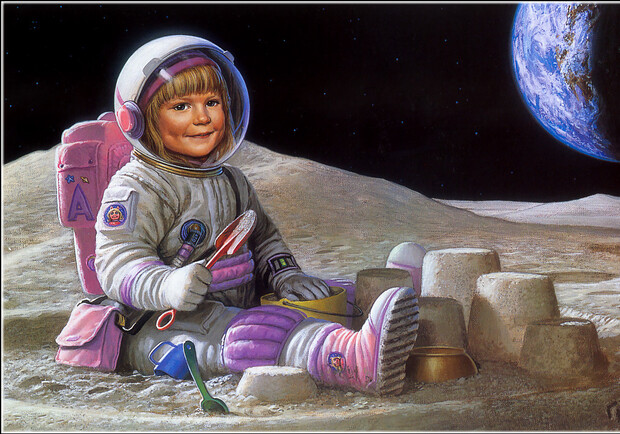 Малыши узнают новые космические мифы и звездные сказки. Фото с сайта <a href=http://www.detgazeta.ru/skazki.det/skazki.detgazeta/rasskazy/PLANETA.HTML> detgazeta.ru </a>