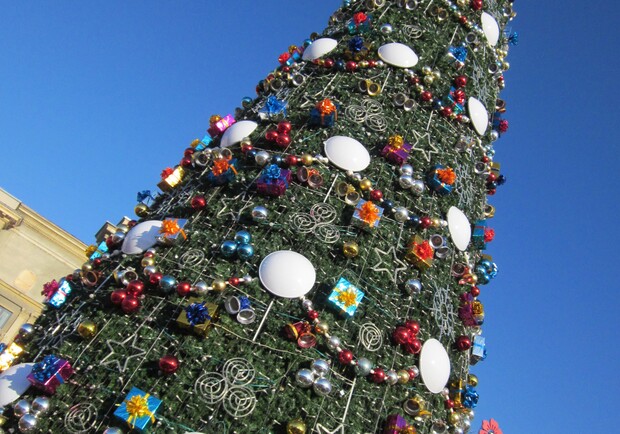 Фото Юрия Зиненко. Завтра новогодняя елка зажжется. 