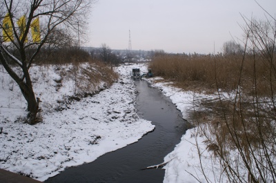 На расчистку реки Немышля направят около миллиона гривен. Фото <a href=http://timeua.info/210111/33462.html>timeua.info</a>.