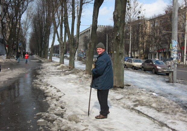 Фото kp.ua. Сегодня в Харькове возможен снег. 