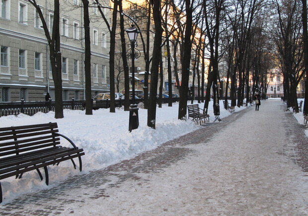 Фото автора. В Харькове будет холодно. 