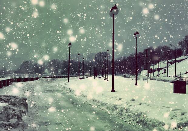 В городе ожидается снегопад. Фото - gdefon.ru