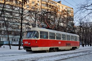 Временно изменено движение трамваев №5 и 6. Фото с сайта Харьковского горсовета.