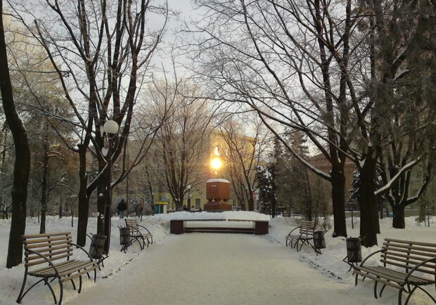 Фото Виталия Штурм. В Харькове будет снежно. 