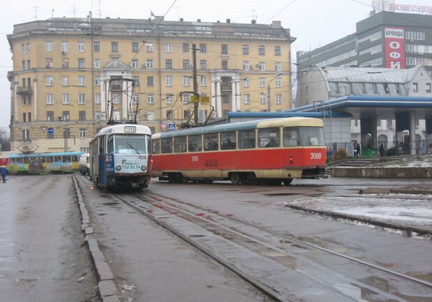 Движение трамваев по улице Шевченко восстановят в ближайшее время. фото из архива "КП".