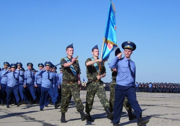 Фото пресс-службы ХОГА. В Харькове прошла репетиция  парада. 
