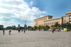 Площадь Свободы перекроют на полтора месяца. Фото с сайта Харьковского горсовета.