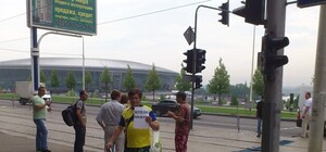 Фотофакт: На матч Украина – Франция билеты можно купить только у спекулянтов