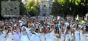 Запорожские невесты устроят шествие по городу