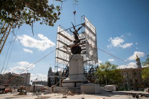 Все работы связанные с новым памятником должны быть закончены к 15 августа. Фото с сайта Харьковского горсовета.