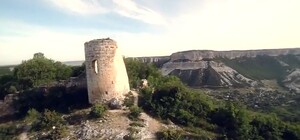 Полет на параплане над пещерными городами Крыма: видео