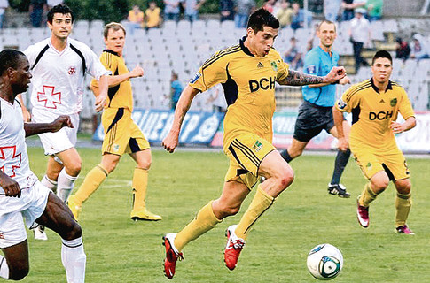 Гол забил Хосе Соса. Фото с сайта ФК "Металлист".