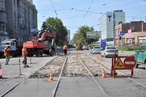 Трамваи №27 будут двигаться по измененному маршруту до 1 августа. Фото с сайта Харьковского горсовета.