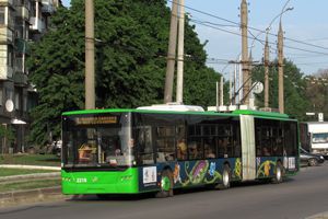 Один из троллейбусов города на несколько дней выпадет из жизни. Фото с сайта Харьковского горсовета.