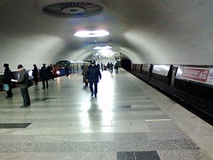 Выход из станции метро «Московский проспект» отремонтировали. Фото: ru.wikipedia.org.