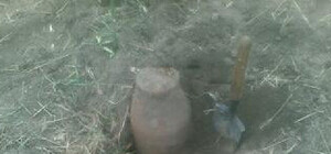 На Харьковщине тракторист натолкнулся в поле на мину