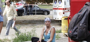 Половина жильцов взорвавшегося дома уже вынесли свои вещи