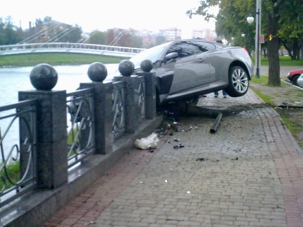 К счастью, никто не пострадал. Фото со страницы Анны Кучеренко (социальная сеть "В Контакте").