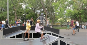 В Молодежном парке пройдет фестиваль скейтеров-экстремалов 