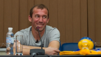 Александр Горяинов провел 450 официальных матчей за Металлист. Фото с официального сайта ФК "Металлист".
